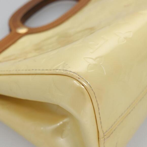 LOUIS VUITTON Monogram Vernis Roxbury Drive Hand Bag Perle M91374 - Picture 9 of 16